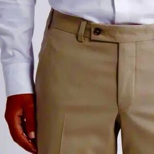 Like New Nordstrom Rack Brand Mens Flat Front Dress Pants, Size 32x32